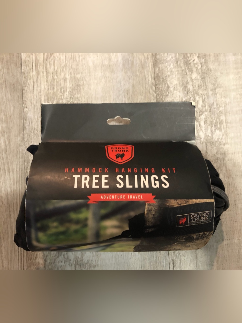 Black Tree Slings Hammock Hanging Kit